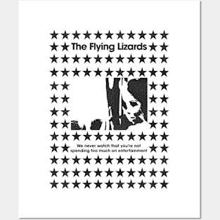 The Flying Lizards -- Spending Too Much Posters and Art